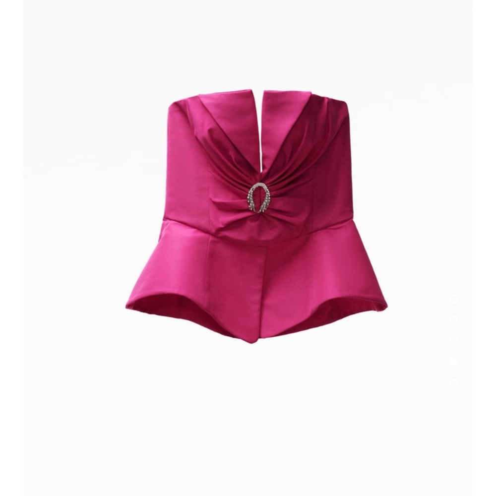 ZARA LIMITED EDITION BLOGGERS FAV BUSTIER TOP - Picture 3 of 13
